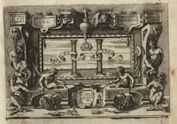 An illustration from Imprese nobili et ingeniose di diuersi prencipi, et d'altri personaggi illvstri nell'arme et nelle lettere : le quali, col disegno loro estrinseco, dimostrano l'animo, et la buona ò mala fortuna de gli Autori loro (1583)