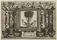 An illustration from Imprese nobili et ingeniose di diuersi prencipi, et d'altri personaggi illvstri nell'arme et nelle lettere : le quali, col disegno loro estrinseco, dimostrano l'animo, et la buona ò mala fortuna de gli Autori loro (1583)