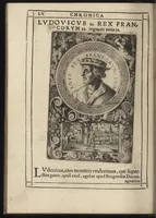 Picture 27 of 30 from Effigies regvm francorvm omnivm : a Pharamvndo ad Henricvm vsqve Tertivm, ad viuum, quantum fieri potuit, expressae (1576), leaf 119