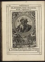 Picture 1 of 30 from Effigies regvm francorvm omnivm : a Pharamvndo ad Henricvm vsqve Tertivm, ad viuum, quantum fieri potuit, expressae (1576), leaf 13