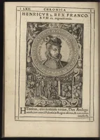 Picture 30 of 30 from Effigies regvm francorvm omnivm : a Pharamvndo ad Henricvm vsqve Tertivm, ad viuum, quantum fieri potuit, expressae (1576), leaf 133