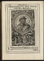 Picture 3 of 30 from Effigies regvm francorvm omnivm : a Pharamvndo ad Henricvm vsqve Tertivm, ad viuum, quantum fieri potuit, expressae (1576), leaf 17