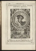 Picture 13 of 30 from Effigies regvm francorvm omnivm : a Pharamvndo ad Henricvm vsqve Tertivm, ad viuum, quantum fieri potuit, expressae (1576), leaf 49