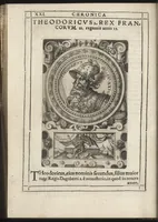 Picture 14 of 30 from Effigies regvm francorvm omnivm : a Pharamvndo ad Henricvm vsqve Tertivm, ad viuum, quantum fieri potuit, expressae (1576), leaf 51