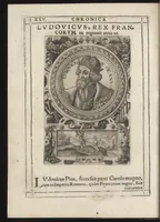 Picture 16 of 30 from Effigies regvm francorvm omnivm : a Pharamvndo ad Henricvm vsqve Tertivm, ad viuum, quantum fieri potuit, expressae (1576), leaf 59