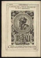 Picture 18 of 30 from Effigies regvm francorvm omnivm : a Pharamvndo ad Henricvm vsqve Tertivm, ad viuum, quantum fieri potuit, expressae (1576), leaf 71