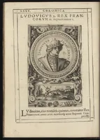 Picture 19 of 30 from Effigies regvm francorvm omnivm : a Pharamvndo ad Henricvm vsqve Tertivm, ad viuum, quantum fieri potuit, expressae (1576), leaf 79