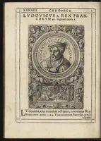 Picture 20 of 30 from Effigies regvm francorvm omnivm : a Pharamvndo ad Henricvm vsqve Tertivm, ad viuum, quantum fieri potuit, expressae (1576), leaf 95