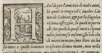 An illustration from Il primo libro delle orazioni del caualier Lionardo Salviati, nuouamente raccolte (1575)