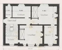 An illustration from Les merveilles de la ville de Rome : ou il est traictè des eglises, stations & reliques des corps saincts, qui y sont : auec la guide, qui enseigne aux estrangers à aysèment trouuer les choses plus remarquables de Rome : auec les noms de papes, empereurs & autres princes chrestiens ... (1637)