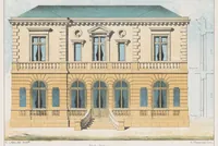 Picture 41 of 58 from Les merveilles de la ville de Rome : ou il est traictè des eglises, stations & reliques des corps saincts, qui y sont : auec la guide, qui enseigne aux estrangers à aysèment trouuer les choses plus remarquables de Rome : auec les noms de papes, empereurs & autres princes chrestiens ... (1637), leaf 118
