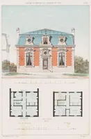 Picture 46 of 58 from Les merveilles de la ville de Rome : ou il est traictè des eglises, stations & reliques des corps saincts, qui y sont : auec la guide, qui enseigne aux estrangers à aysèment trouuer les choses plus remarquables de Rome : auec les noms de papes, empereurs & autres princes chrestiens ... (1637), leaf 136