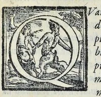 An illustration from Lettere d'Isabella Andreini padovana, comica gelosa, et academica intenta : nominata l'accesa (1612)