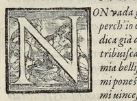 An illustration from Lettere d'Isabella Andreini padovana, comica gelosa, et academica intenta : nominata l'accesa (1612)
