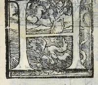 An illustration from Lettere d'Isabella Andreini padovana, comica gelosa, et academica intenta : nominata l'accesa (1612)