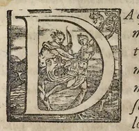 An illustration from Lettere d'Isabella Andreini padovana, comica gelosa, et academica intenta : nominata l'accesa (1612)