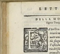 Picture 47 of 61 from Lettere d'Isabella Andreini padovana, comica gelosa, et academica intenta : nominata l'accesa (1612), leaf 239