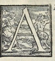 An illustration from Lettere d'Isabella Andreini padovana, comica gelosa, et academica intenta : nominata l'accesa (1612)