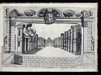An illustration from Li qvattro elementi : introduttione per il balletto fatto nella residenza elettorale di Monaco nella gran sala detta degli Ercoli : inuentione del felicissimo ingegno della serenissima Henrietta Adelaida, elettrice di Baviera, principessa reale di Savoia : con le nobili imprese e motti nelli scudi di ciascuna dama opra della sua eroica penna (1657)
