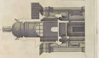 An illustration from Perspectiva pictorum et architectorum (1693)