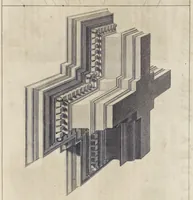 An illustration from Perspectiva pictorum et architectorum (1693)