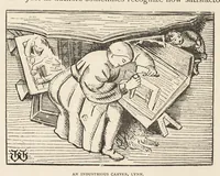 An illustration from The grotesque in church art (1899)