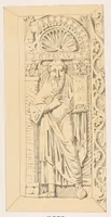 An illustration from Fundgruben der Kunst und Ikonographie in den Elfenbein-Arbeiten des christlichen Altertums und Mittèlalters in 35 Tafeln; Prof. Dr. aus'm Weerths nachgelassenes Werk (1912)