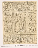 Picture 4 of 17 from Fundgruben der Kunst und Ikonographie in den Elfenbein-Arbeiten des christlichen Altertums und Mittèlalters in 35 Tafeln; Prof. Dr. aus'm Weerths nachgelassenes Werk (1912), leaf 46