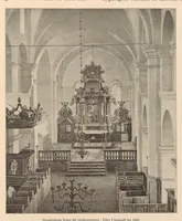 An illustration from Viborg Domkirke: Joakim Skovgaards billeder, Domkirkens historie. La cathédrale de Viborg: les peintures de Joakim Skovgaard, histoire de la cathédrale; (1909)