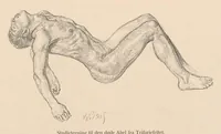 An illustration from Viborg Domkirke: Joakim Skovgaards billeder, Domkirkens historie. La cathédrale de Viborg: les peintures de Joakim Skovgaard, histoire de la cathédrale; (1909)