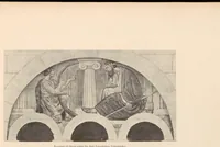 An illustration from Viborg Domkirke: Joakim Skovgaards billeder, Domkirkens historie. La cathédrale de Viborg: les peintures de Joakim Skovgaard, histoire de la cathédrale; (1909)