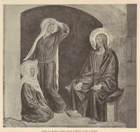 An illustration from Viborg Domkirke: Joakim Skovgaards billeder, Domkirkens historie. La cathédrale de Viborg: les peintures de Joakim Skovgaard, histoire de la cathédrale; (1909)