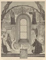 An illustration from Viborg Domkirke: Joakim Skovgaards billeder, Domkirkens historie. La cathédrale de Viborg: les peintures de Joakim Skovgaard, histoire de la cathédrale; (1909)
