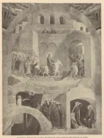 An illustration from Viborg Domkirke: Joakim Skovgaards billeder, Domkirkens historie. La cathédrale de Viborg: les peintures de Joakim Skovgaard, histoire de la cathédrale; (1909)