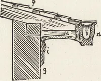Picture 46 of 96 from The carpenter's assistant : containing a succinct account of Egyptian, Grecian and Roman architecture. Also, a description of the Tuscan, Doric, Ionic, Corinthian and composite orders; together with specifications, practical rules and tables for carpenters, and a glossary of architectural terms. Embellished with upwards of 200 plates of plans, elevations, details, and practical stair-building (1854), leaf 133