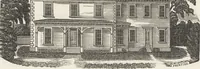 An illustration from The carpenter's assistant : containing a succinct account of Egyptian, Grecian and Roman architecture. Also, a description of the Tuscan, Doric, Ionic, Corinthian and composite orders; together with specifications, practical rules and tables for carpenters, and a glossary of architectural terms. Embellished with upwards of 200 plates of plans, elevations, details, and practical stair-building (1854)