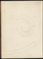 An illustration from The carpenter's assistant : containing a succinct account of Egyptian, Grecian and Roman architecture. Also, a description of the Tuscan, Doric, Ionic, Corinthian and composite orders; together with specifications, practical rules and tables for carpenters, and a glossary of architectural terms. Embellished with upwards of 200 plates of plans, elevations, details, and practical stair-building (1854)