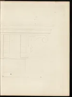 An illustration from The carpenter's assistant : containing a succinct account of Egyptian, Grecian and Roman architecture. Also, a description of the Tuscan, Doric, Ionic, Corinthian and composite orders; together with specifications, practical rules and tables for carpenters, and a glossary of architectural terms. Embellished with upwards of 200 plates of plans, elevations, details, and practical stair-building (1854)