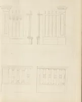 Picture 96 of 96 from The carpenter's assistant : containing a succinct account of Egyptian, Grecian and Roman architecture. Also, a description of the Tuscan, Doric, Ionic, Corinthian and composite orders; together with specifications, practical rules and tables for carpenters, and a glossary of architectural terms. Embellished with upwards of 200 plates of plans, elevations, details, and practical stair-building (1854), leaf 284