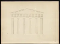 Picture 13 of 96 from The carpenter's assistant : containing a succinct account of Egyptian, Grecian and Roman architecture. Also, a description of the Tuscan, Doric, Ionic, Corinthian and composite orders; together with specifications, practical rules and tables for carpenters, and a glossary of architectural terms. Embellished with upwards of 200 plates of plans, elevations, details, and practical stair-building (1854), leaf 63