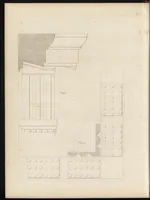 Picture 17 of 96 from The carpenter's assistant : containing a succinct account of Egyptian, Grecian and Roman architecture. Also, a description of the Tuscan, Doric, Ionic, Corinthian and composite orders; together with specifications, practical rules and tables for carpenters, and a glossary of architectural terms. Embellished with upwards of 200 plates of plans, elevations, details, and practical stair-building (1854), leaf 71