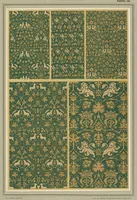 An illustration from Die wichtigsten Webe-Ornamente bis zum 19. Jahrhundert (1902)