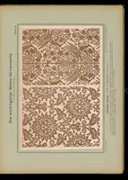 An illustration from Die wichtigsten Webe-Ornamente bis zum 19. Jahrhundert (1902)