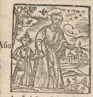 An illustration from Vida, excelencias, y muerte del gloriosissimo patriarca y esposo de Nuestra Señora San Ioseph (1612)