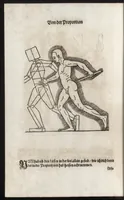 Picture 36 of 39 from Dess Circkelss vnd Richtscheyts, auch der Perspectiua, vnd Proportion der Menschen vnd Rosse, kurtze, doch gründtliche Vnderweisung, dess rechten gebrauchs : mit viel schönen Figuren, aller anfahenden Jugendt, vnnd andern liebhabern dieser Kunst, als Goldschmiden, Malern, Bildhauwern, Steinmetzen, Schreinern, [et]c. eigentlich fürgebildet, vormals im Truck nie gesehen, sonder jetzunder erstmals von neuwem an Tag gegeben (1618), leaf 117