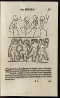 Picture 39 of 39 from Dess Circkelss vnd Richtscheyts, auch der Perspectiua, vnd Proportion der Menschen vnd Rosse, kurtze, doch gründtliche Vnderweisung, dess rechten gebrauchs : mit viel schönen Figuren, aller anfahenden Jugendt, vnnd andern liebhabern dieser Kunst, als Goldschmiden, Malern, Bildhauwern, Steinmetzen, Schreinern, [et]c. eigentlich fürgebildet, vormals im Truck nie gesehen, sonder jetzunder erstmals von neuwem an Tag gegeben (1618), leaf 124