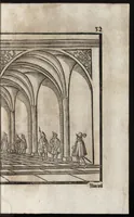 An illustration from Dess Circkelss vnd Richtscheyts, auch der Perspectiua, vnd Proportion der Menschen vnd Rosse, kurtze, doch gründtliche Vnderweisung, dess rechten gebrauchs : mit viel schönen Figuren, aller anfahenden Jugendt, vnnd andern liebhabern dieser Kunst, als Goldschmiden, Malern, Bildhauwern, Steinmetzen, Schreinern, [et]c. eigentlich fürgebildet, vormals im Truck nie gesehen, sonder jetzunder erstmals von neuwem an Tag gegeben (1618)