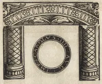 An illustration from Imperatorum et Caesarum vitæ : cum imaginibus ad uiuam effigiem expressis (1534)