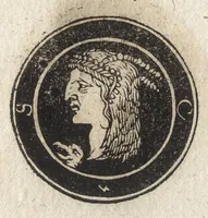 An illustration from Imperatorum et Caesarum vitæ : cum imaginibus ad uiuam effigiem expressis (1534)