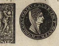 An illustration from Imperatorum et Caesarum vitæ : cum imaginibus ad uiuam effigiem expressis (1534)